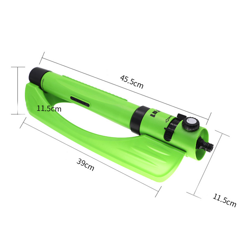 19 Holes Oscillating Sprinkler Garden Sprinkler Swing for Garden Lawn