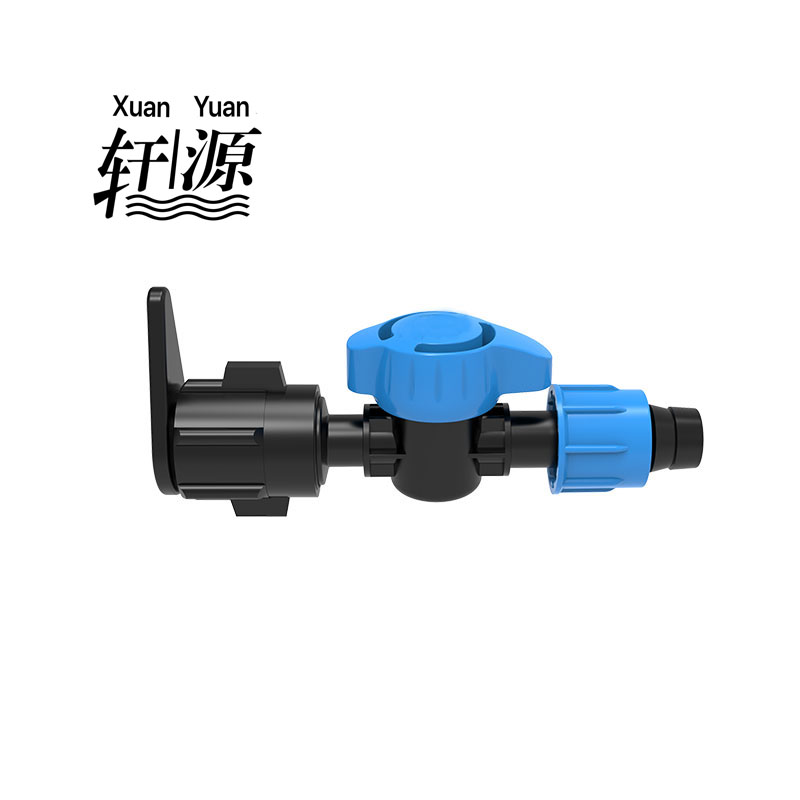 Tape Valve for Lay Flat Hose Mini Valve Hose Socket Valve Drip Tape Irrigation Valve