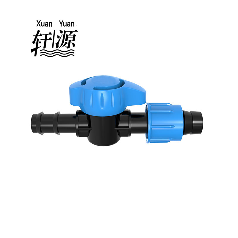 Mini Valve LDPE pipe Valve Hose Socket Valve Drip Tape Irrigation Valve