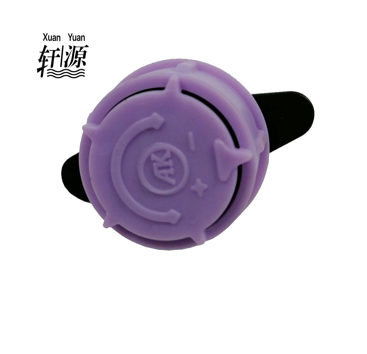 Plastic Irrigation Adjustable Dripper Purple Dripper