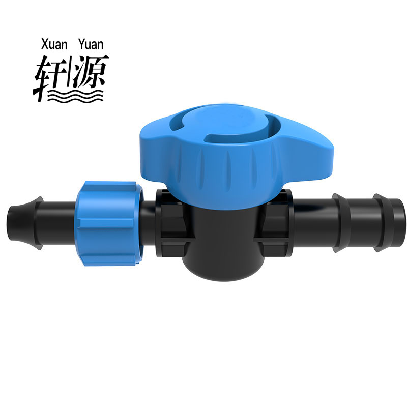 Mini Valve Hose Socket Valve Drip Tape/16 LDPE pipe Irrigation Offtake Valve