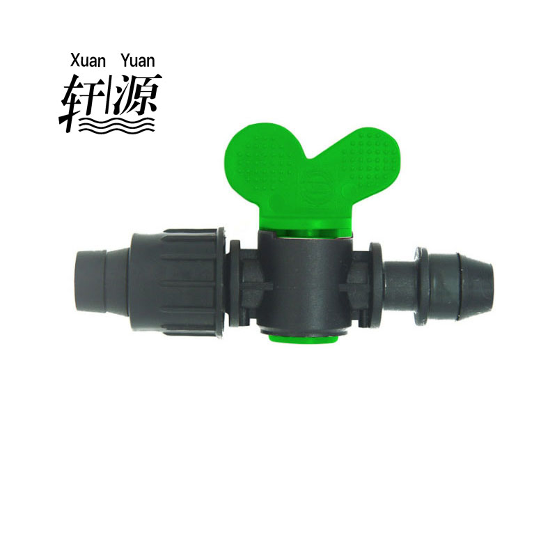 Offtake Mini Valve for Drip Tape Irrigation Valve Lock Offtake Valve with rubber