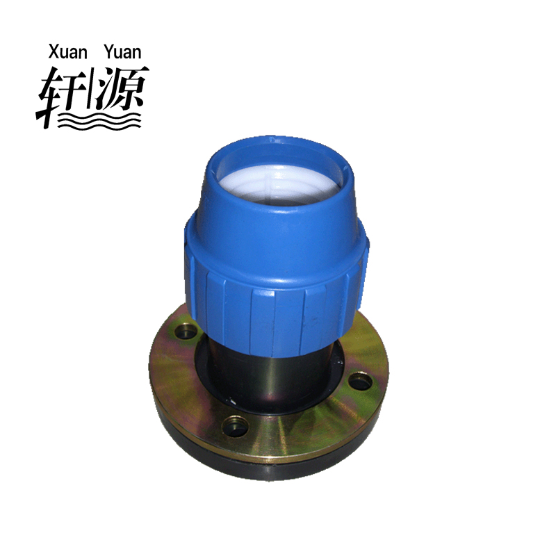 PP Compression Fitting Flanged Adaptor