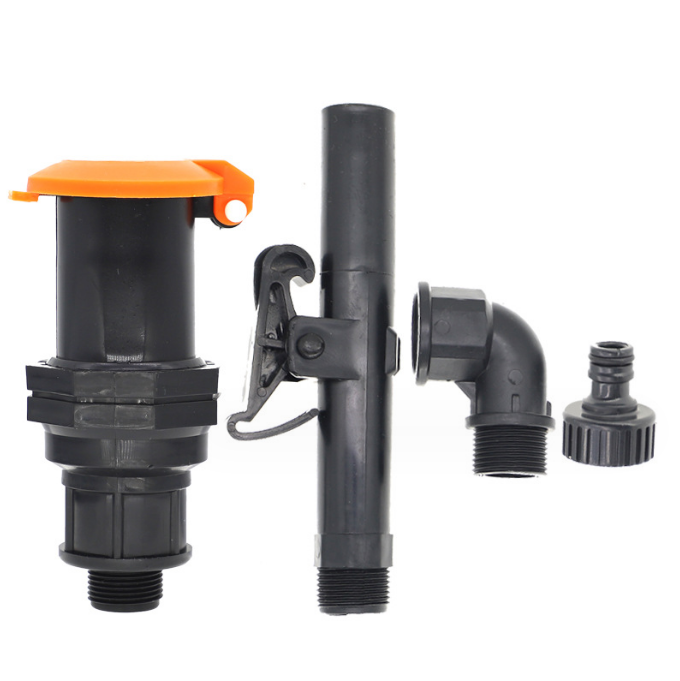 D20 Plastic Quick Water Intake Valve with quick conector