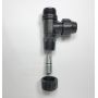 Ferrule Tee with Stainless Steel Cutter for PVC &PE Pipe